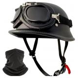 German Style Half Helmet Skull Cap, Size L