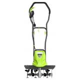 18" 13.5A Tiller with 6 Steel Tines