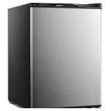 Kismile 2.1 Cu.ft Upright Freezer, Stainless Steel