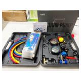 Orion Motor Tech 4 cfm Vacuum Pump Kit