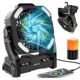 Cozii battery operated camping fan