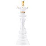 14.5" Tall Chess Statue - White Queen, resin