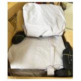 Waterproof PU boat cover with straps