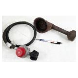Wadeo high pressure cast iron round burner kit