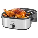 Sunvivi 24qt roaster oven, m#ZER005SL-11-SV