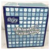 Light Gold Shimmer Wall Backdrop