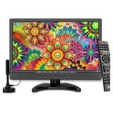 14" portable led tv, also with hdmi/usb inputs