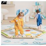 BlueWood Balance Beam for Kids age 3-5