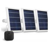 Wasserstein 3pack solar panel, internal battery
