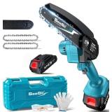 Seesii Mini 6" Cordless Chainsaw