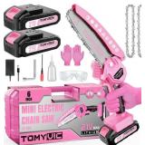 TomyVoc 6" cordless mini electric chainsaw