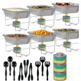 Chafing Dish Buffet Set, Half Size, Disposable