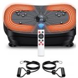 Vibration Plate with 99 Levels, Resistance Bands