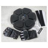 Boxing machine wall mounted, with gloves