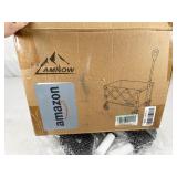 Lamnow folding wagon cart, gray