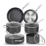 Chef Power 10pc Essential nonstick cookware set