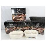 10 Inch Oval Banneton Baskets, Set of 8