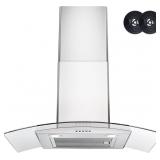 Range Hood 30 Inch, FIREGAS, 3 Speed, 400CFM