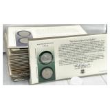 carded Washington state quarters, uncirculated,