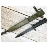 USM8A1 fixed blade knife with sheath, TWB, 6-1/2"