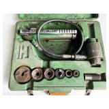 Greenlee 767 hydraulic hand pump in case, not