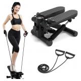 Stepper with Resistance Bands, 220LBS capacity