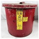 Justrite 5gal parts cleaning can. NO SHIPPING
