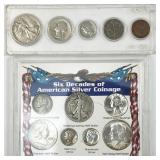2 box sets: Six Decades of American Silver