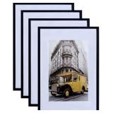 Black 16x24 Picture Frame, 4 Pack