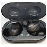 Samsung wireless earbuds in charging case