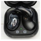 Samsung wireless earbuds in charging case