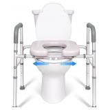 Adjustable Toilet Seat, Up to 400lbs