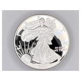 2001-W American Silver Eagle silver bullion