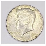 1967P Kennedy 40% silver half dollar