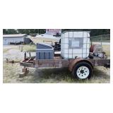 275gal sprayer on trailer