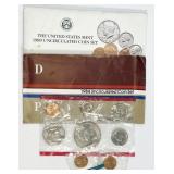 uncirculated coin sets: 1974-D 6pc set, 1984-PD