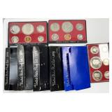 8 proof sets from the 1970