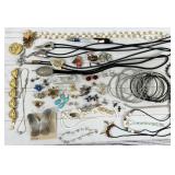 assorted costume jewelry
