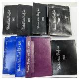 8 proof sets from the 1980