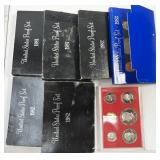 7 proof sets from the 1980