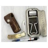 Rolls Razor kit (incomplete) & Taylor elk horn