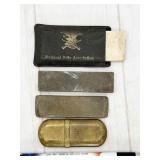 Brass No 5 trench lighter (incomplete),