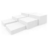 PecMuikee Buffet Risers, Acrylic Food Risers