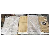 5pc assorted sink grates