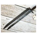 Japanese Type 30 bayonet with metal scabbard,