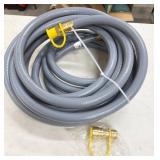 3/4" natural gas hose, 1/2psi