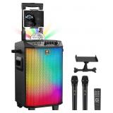 TONOR Karaoke Machine with Dual Microphones