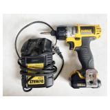 DeWalt DCF610 cordless screwdriver, with battery