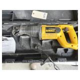 DeWalt DW303 reciprocating saw in case, works