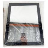 16x20 wall mirror, black